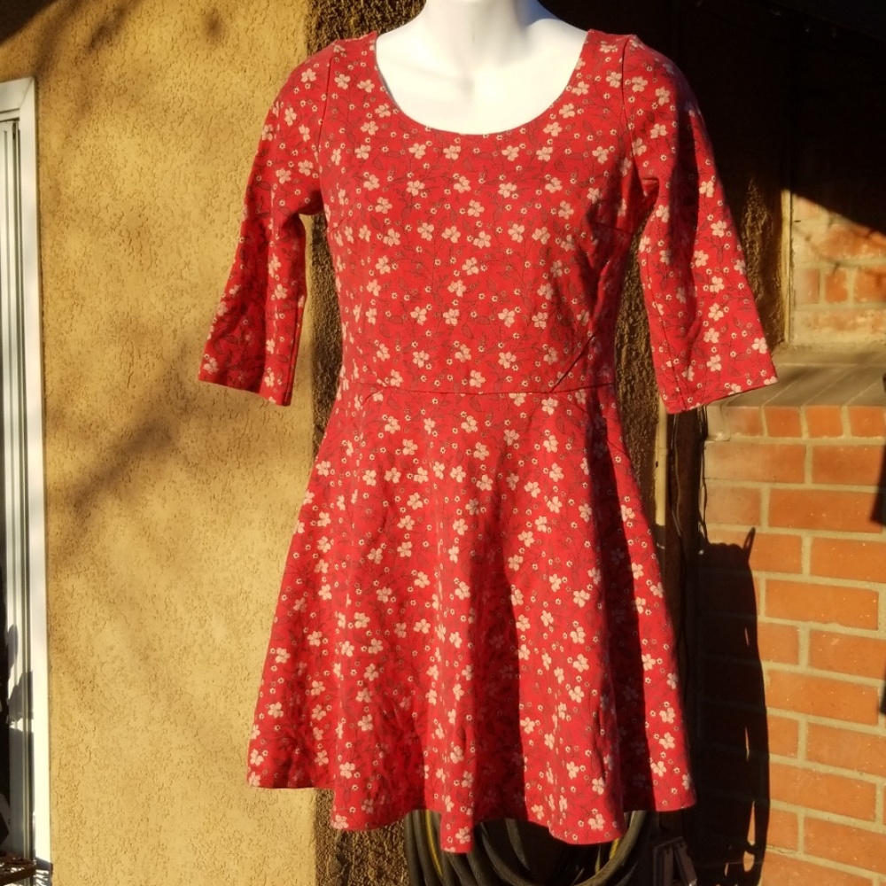 Floral hollister dress